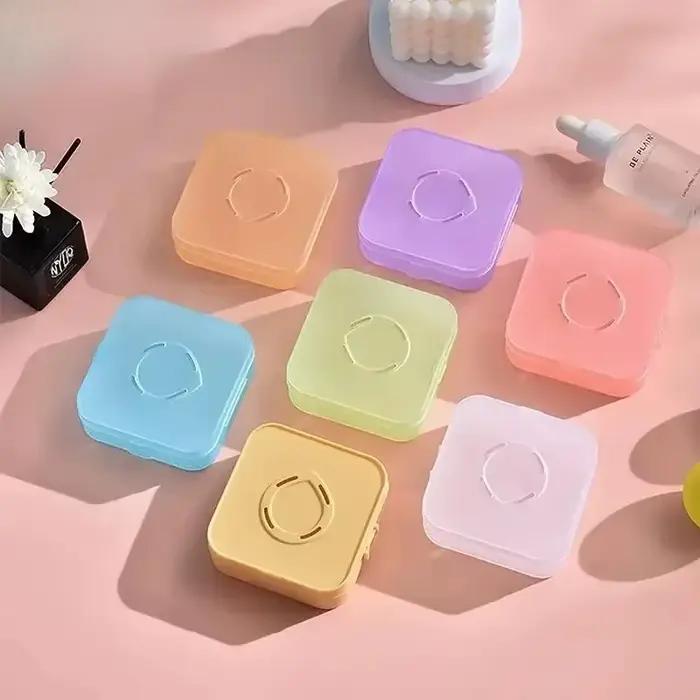 Boîte à coussin d'air portable avec éponge à poudre pour fond de teint BB Cream