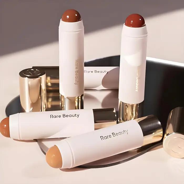 Rare Beauty Original 3D Face Contour Liquid Bronzer Shade Smooth Highlighter Mirror Lasting Natural Waterproof Brighten Makeup