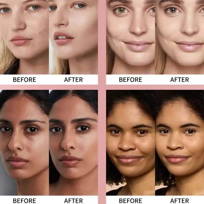 BB Cream-Fond de teint éclaircissant longue durée pour femme
