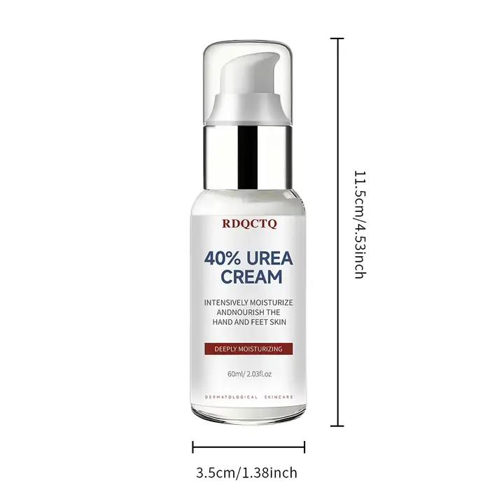 Crème pour les mains et les pieds à 40% d'urée, hydrate intensément, nourrit les peaux sèches et rugueuses, hydratation profonde, hydratation longue durée, usage quotidien