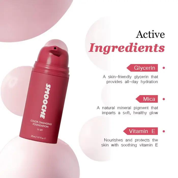 FOND DE TEINT LIQUIDE COULEUR CHANGEANTE UNIFIANT LE TEINT CORRECTEUR IMPERFECTIONS RIDEULS LONGUE TENUE ASPECT NATUREL COSMETIQUE 30 ML OCCASIONS SPECIALES À OFFRIR