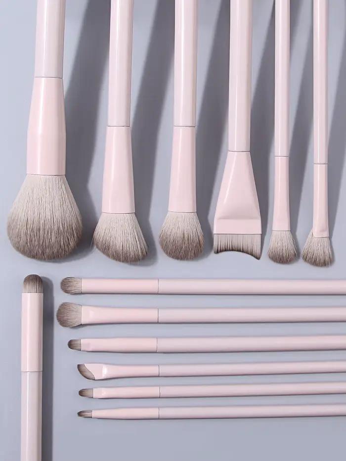 Ensemble de 13 pinceaux de maquillage doux et moelleux