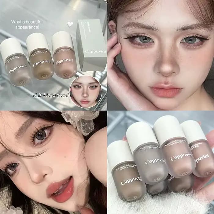 Crème d'ombre de Contour du visage gris marron