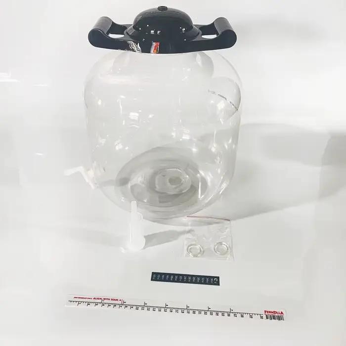 KegLand Fermzilla fond plat - 30L Fermentateur bière et vin brassage à domicile accessoire de fût de bière
