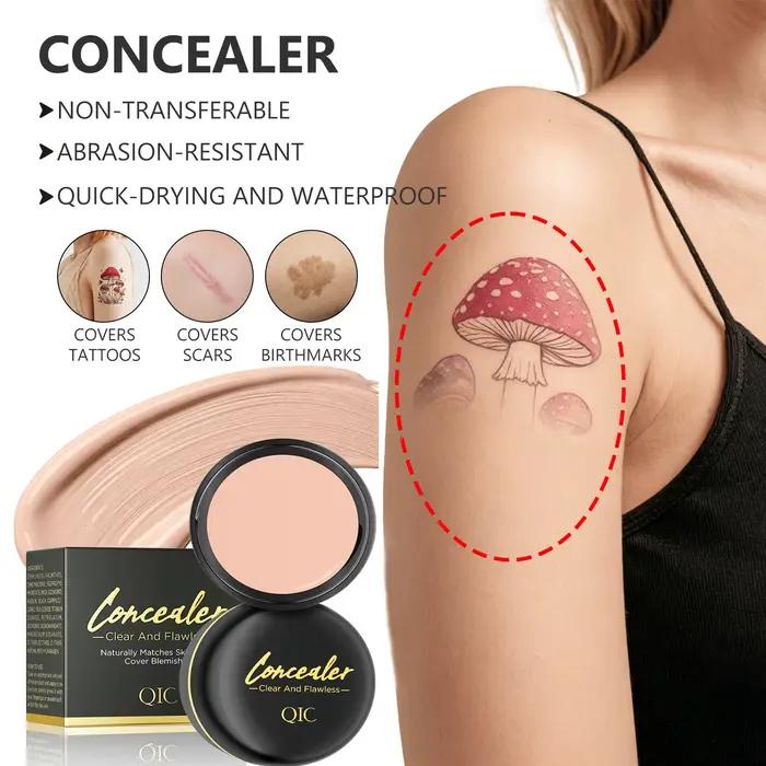 Correcteur imperméable à couverture complète pour tatouages