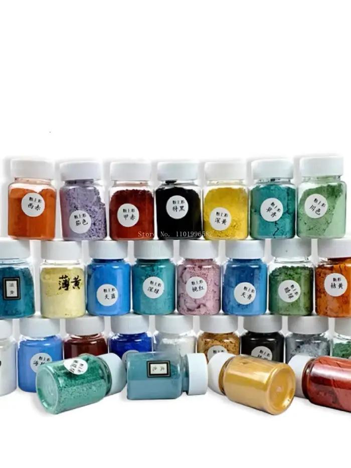 Poudre pour glaçure en céramique, pigment pour document, fleur cuite à basse température, nouveau, bricolage, artisanat, peinture, matériau de remplissage, 50g