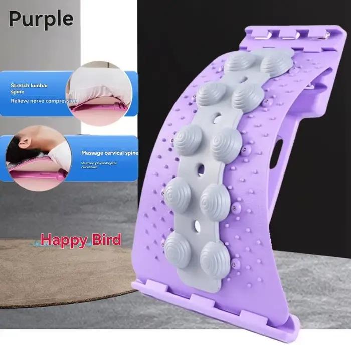 Sucette de colonne lombaire, planche de Massage du dos, Correction du bossu, étirement de la colonne lombaire pour soulager la Compression nerveuse, soutien lombaire