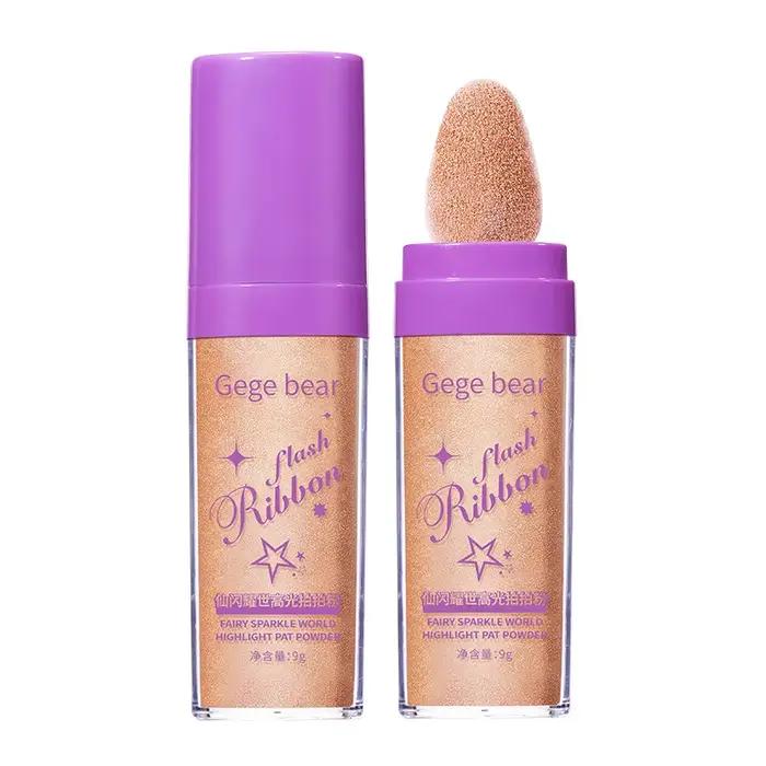 Surligneur poudre blanc clair De lune Polvo De Hadas paillettes miroitant Contour ombrage illuminateur pour femmes visage corps maquillage