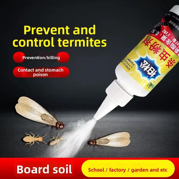 Poudre anti-termites pour la prévention domestique, agent de lutte contre les insectes, décoration de jardin, désinfection, stérilisation, fourmis blanches