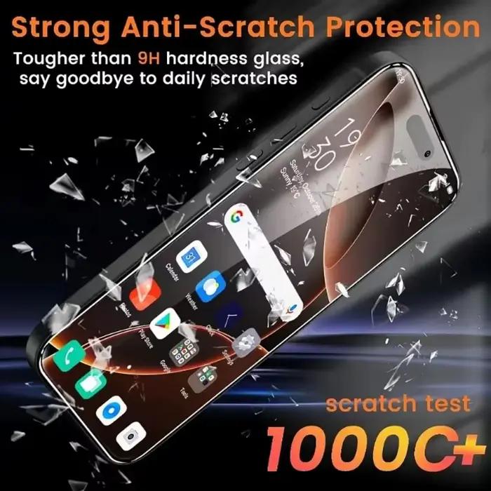 Protecteur d'écran HD 8K sans poussière, 3 pièces, adapté à l'iphone 17/16/14/13/12/11/15 Pro Max/Xs/XR/16e Plus/17 Air, installation facile
