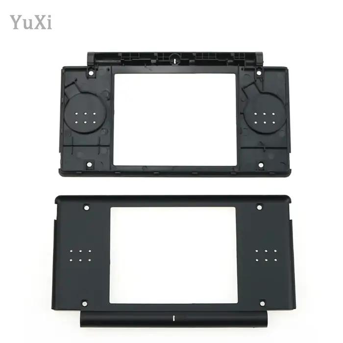 Cadre supérieur et inférieur pour DS Lite, cadre d'écran supérieur et inférieur pour NDSL, cadre intérieur d'écran noir, pièce de rechange, 1 pièce