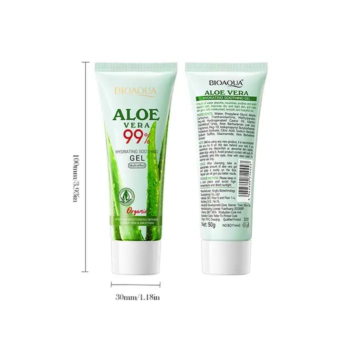 Gel d'aloès hydratant et apaisant Gel d'aloès hydratant et rajeunissant