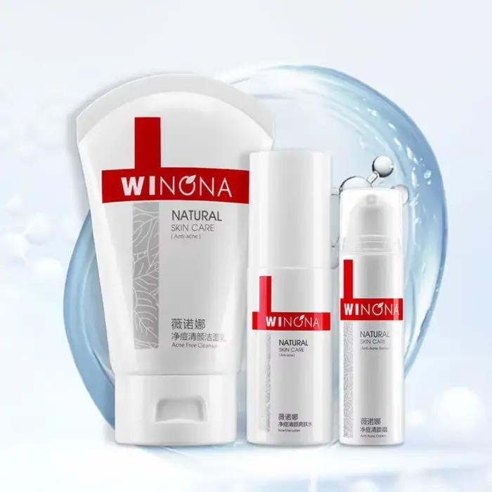 Winona-Série Anti-Sensible pour les Peaux Sensibles, Soin Hydratant, Apaisant, Renforce la Barrière, Réparation des Rougeurs, 402 Recommandé