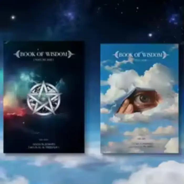 Livre de sagesse avec pages colorées, carnet de guidance pour la vie et la réflexion, pour la réflexion sur soi et la méditation, livre de philosophie