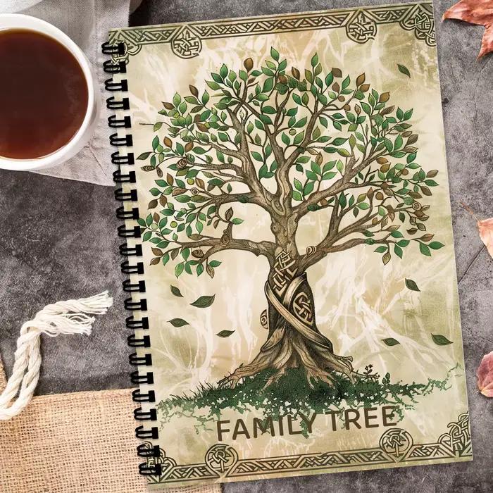 1PC Livre de généalogie et planificateur familial, Journal de recherche d'ancêtres, Cadeau idéal pour les parents, Journal de l'histoire familiale