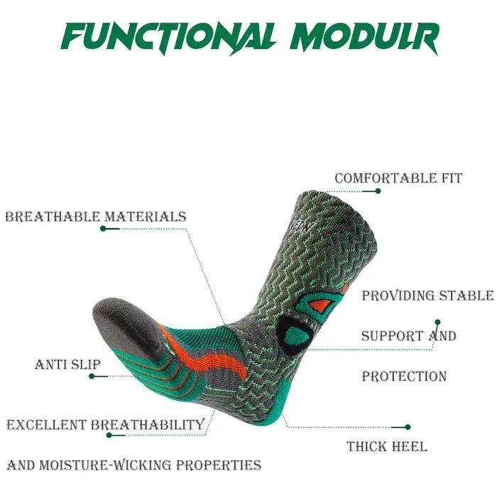 Chaussettes de Sport à fond de serviette pour hommes 9-12, respirantes, antidérapantes, coupe haute, chaussettes de basket-ball, Absorption d'humidité