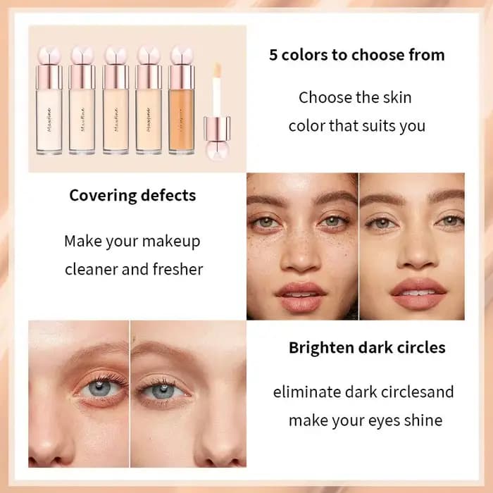 Crème correctrice liquide lisse