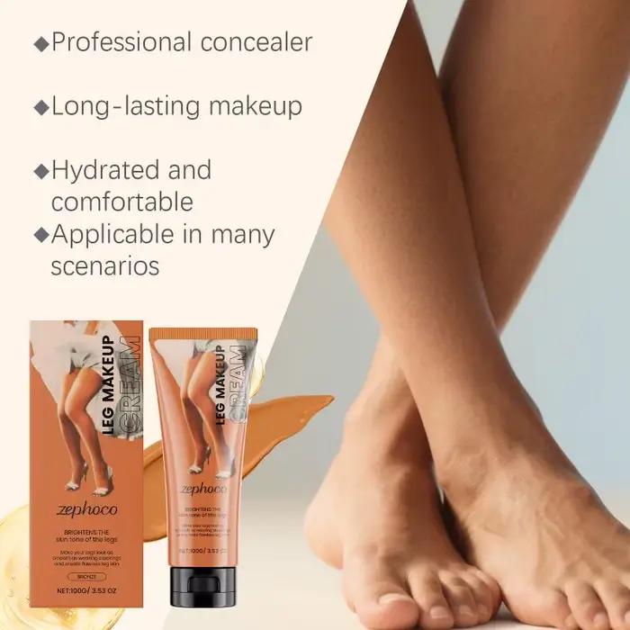 Lotion de Maquillage pour les Jambes Unifiante Teint Fond
