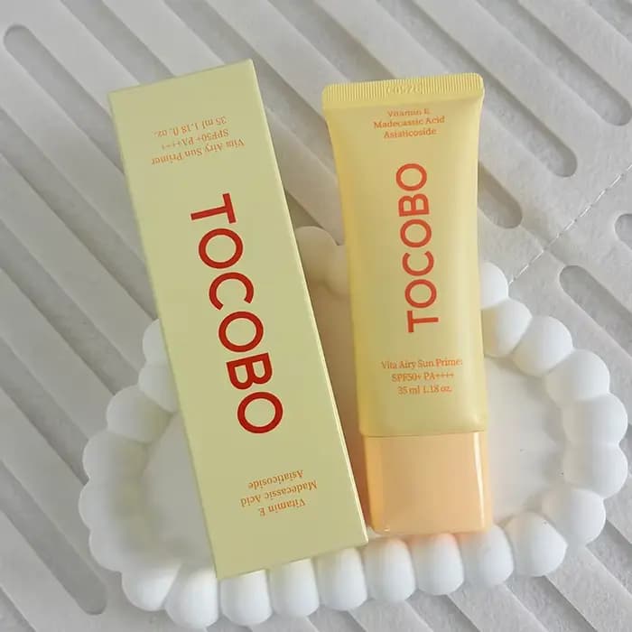 Crème solaire coréenne SPF50+ Tocobo Vita Airy Sun Primer