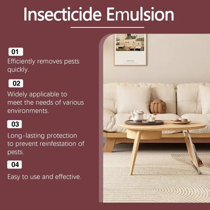 Insecticide en émulsion, insecticide en poudre, insecticide