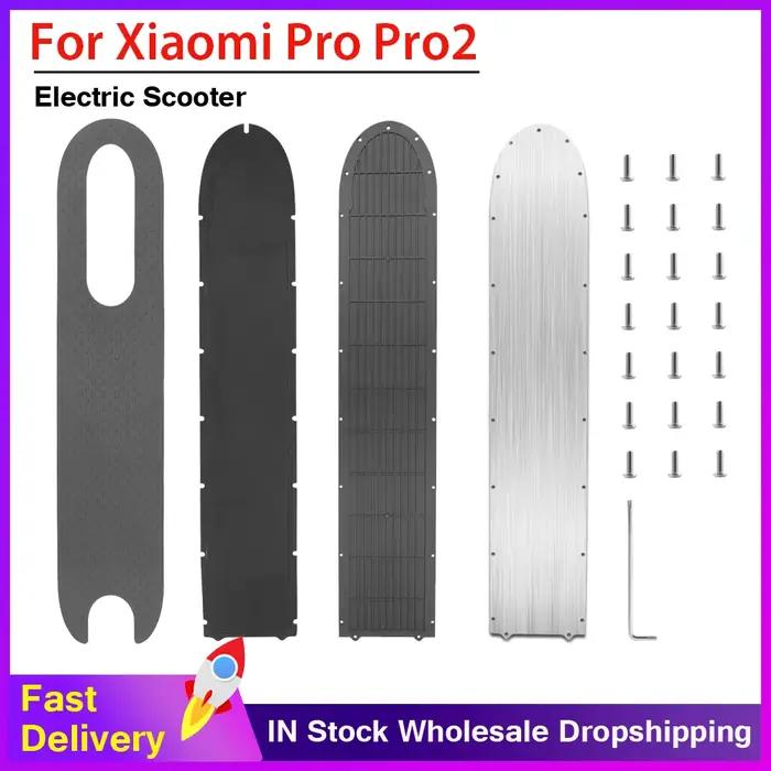 Couvercle inférieur du compartiment de batterie pour Scooter électrique Xiaomi PRO/PRO 2, bouclier de châssis en acier inoxydable, plaque de Protection + vis
