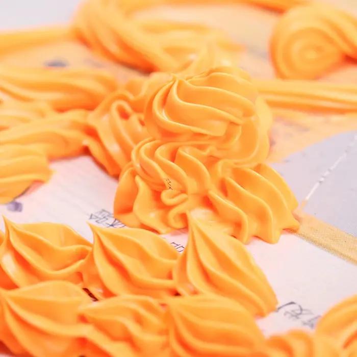 Gel de simulation de colle irrigation fouettée multicolore, résine bricolage, fausse crème fouettée, coquille mobile faite à la main, décor irrigation, 100g