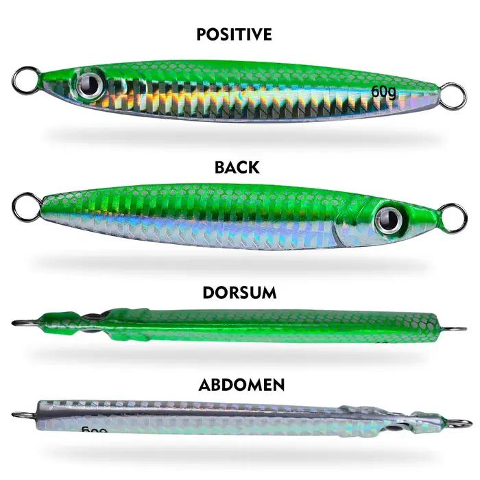 PROBEROS 1pc Leurre Artificiel en Métal, Appât Durable Bionique Rigide avec Design Réaliste, Accessoire Parfait pour la Pêche en Mer