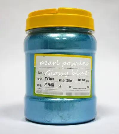 Pigment nacré polyvalent vert foncé, poudre de mica/perle violette pour le maquillage 500 g/lot, poudre de mica pour fard à paupières et ongles