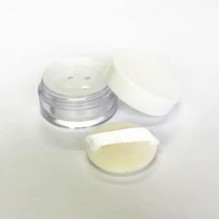 Africadt-Poudre compacte avec grille et pot bouffant