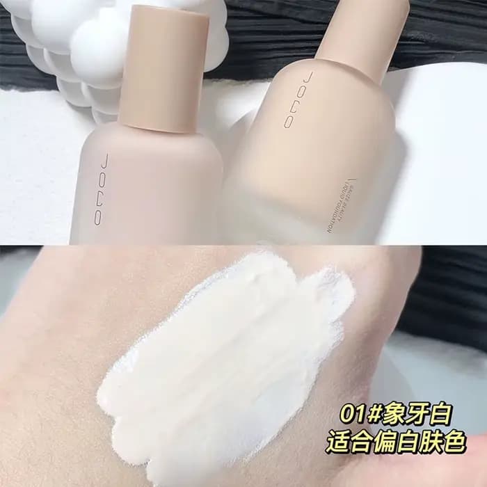 JOCO fond de teint liquide contrôle de l'huile maquillage hydratant correcteur rafraîchissant naturel clair imperméable