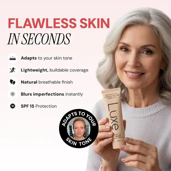 Fond de teint liquide adaptatif luxueux avec couvrance totale, fini mat naturel, hydratant, correcteur résistant à l'eau pour toutes les occasions spéciales