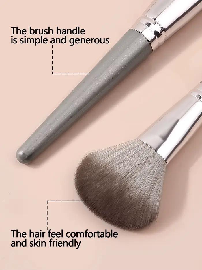 1 pièces de haute qualité moelleux doux grand pinceau à poudre