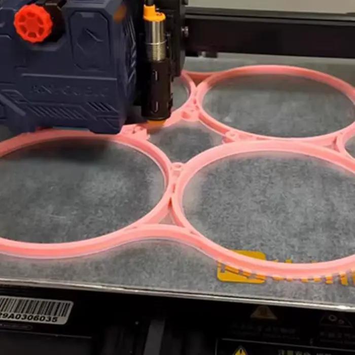Filament PP d'impression 3D, plaque de Base spéciale, fond fermement sans déformation des bords, Film de plate-forme à usage répété, pièces de moule faciles à prendre