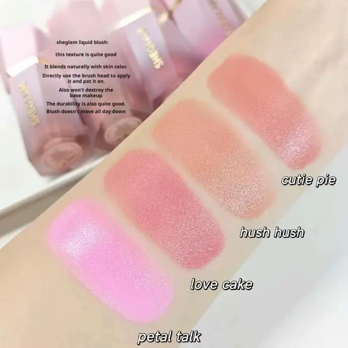 SHEGLAM poudre Blush mat multi-usages brillant à lèvres longue durée éclaircissant léger lisse maquillage