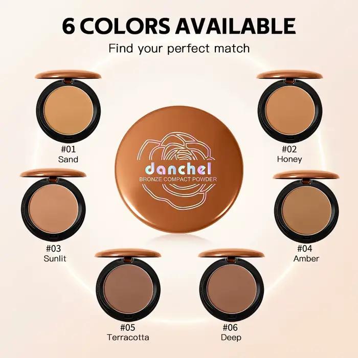 Poudre compacte bronzante effet mat doux