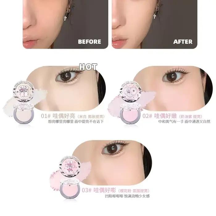 FLdéfend TE BUNNY-Fard à joues en poudre monochrome pour le visage