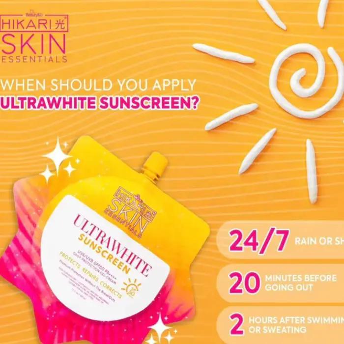 Crème solaire SPF50 +, 2/5/10 pièces