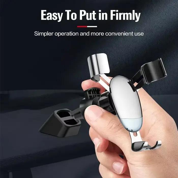 Base de support de téléphone portable dans le tableau de bord de voiture, support de téléphone, Clip de sortie d'air de voiture, Base de support GPS de téléphone portable, accessoires de berceau