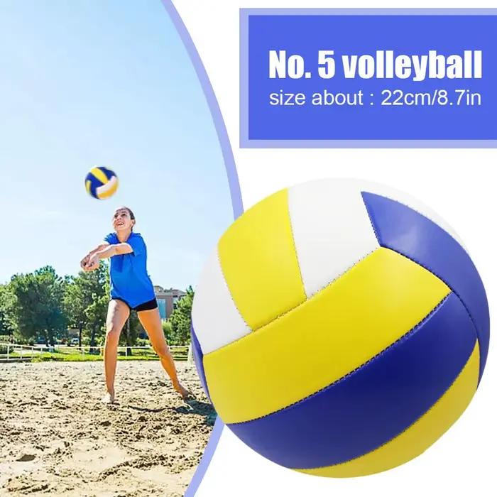 Balle de jeu de Match d'entraînement professionnel de volley-Ball pour les jeunes débutants, balle de pratique intérieure, volley-Ball de plage en plein air