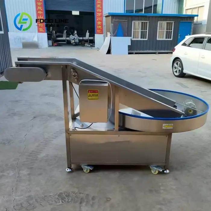 Machine de revêtement par poudrage personnalisée pour la farine de panure de poulet, le sucre, le sel et la transformation des arachides