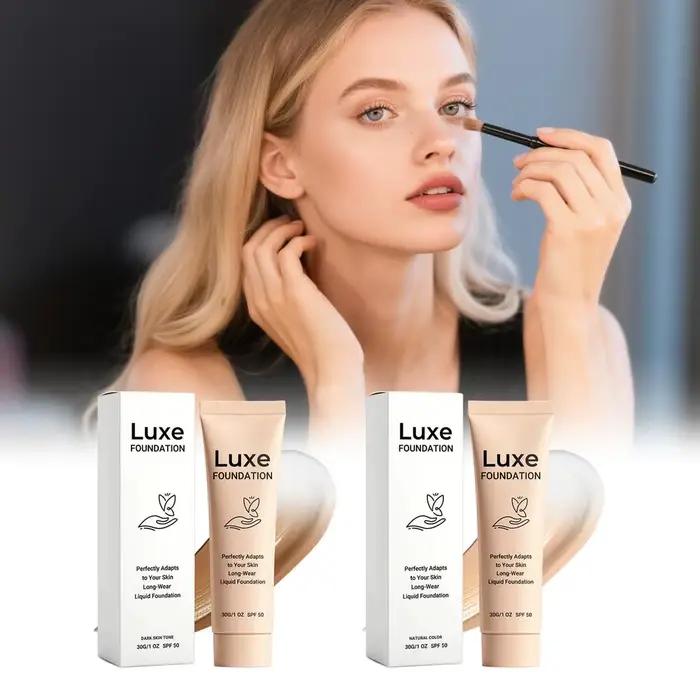 Fond de teint qui change de couleur, liquide ajustant le teint, maquillage longue durée, léger, naturel, invisible, base de maquillage pour les pores de la peau