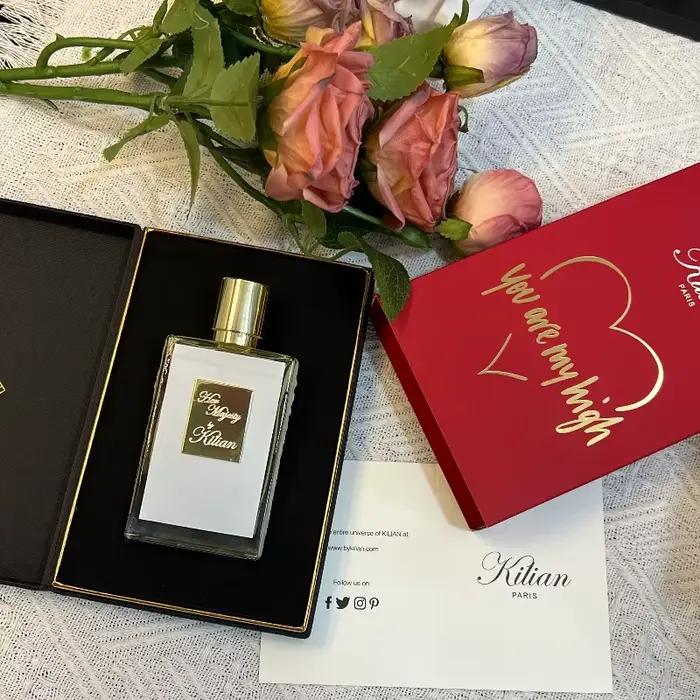 Parfum unisexe de luxe 50 ml, fragrance florale chypre, pêche, rhum, rose, cèdre, papyrus, longue tenue, élégant, doux, parfum chaud
