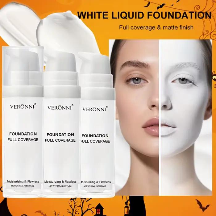 Fond de teint blanc liquide blanchissant éclaircissant correcteur