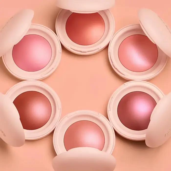 Rare Beauty Shimmer Poudre Poudreuse Blush Highlighter Illuminateur Visage Corps Cosmétiques Poudre Pressée Contrôle du Sébum Maquillage Naturel