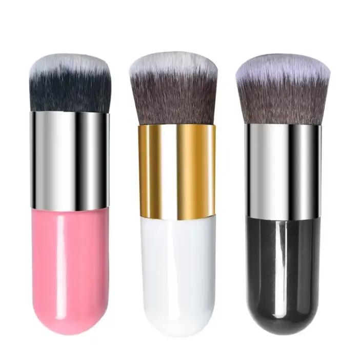 Tête de champignon gros jetée fond de teint brosse maquillage