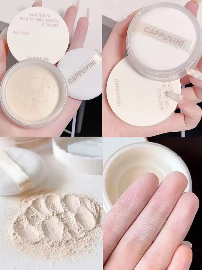 Cappuvini velours brume ensemble poudre de maquillage
