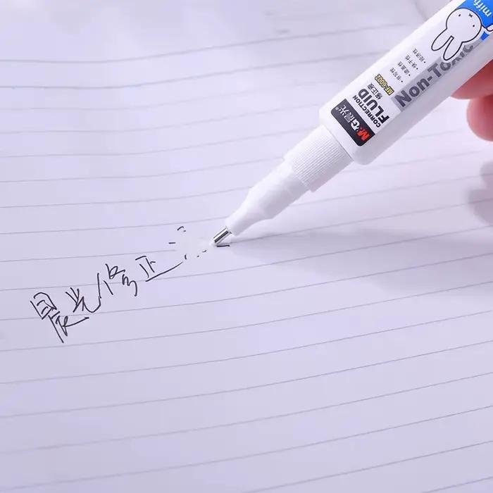 Fluide correcteur de stylo M&G, 8 ml/pièce, utilisation d'erreur correcte, adapté aux étudiants et au bureau, fluide correcteur en gros