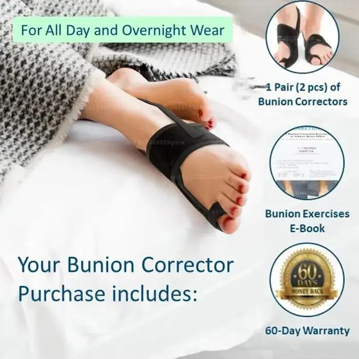 Correcteur de pied, attelle d'oignon, Correction d'hallux Valgus, redresseur de gros orteils, correcteur orthopédique, pédicure, protection des orteils