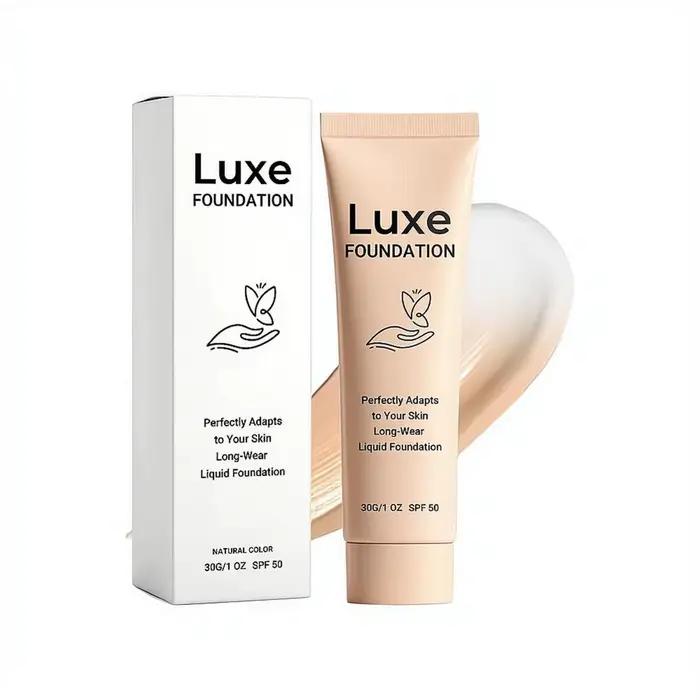 Color Changing Liquid Foundation Skin Tone Adaptive Long Lasting Lightweight Hydrating Natural Invisible Skin Pores Makeup Base