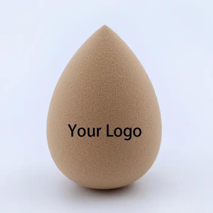 Beauté oeuf cosmétique mélangeur personnaliser maquillage éponge marque privée Latex gratuit